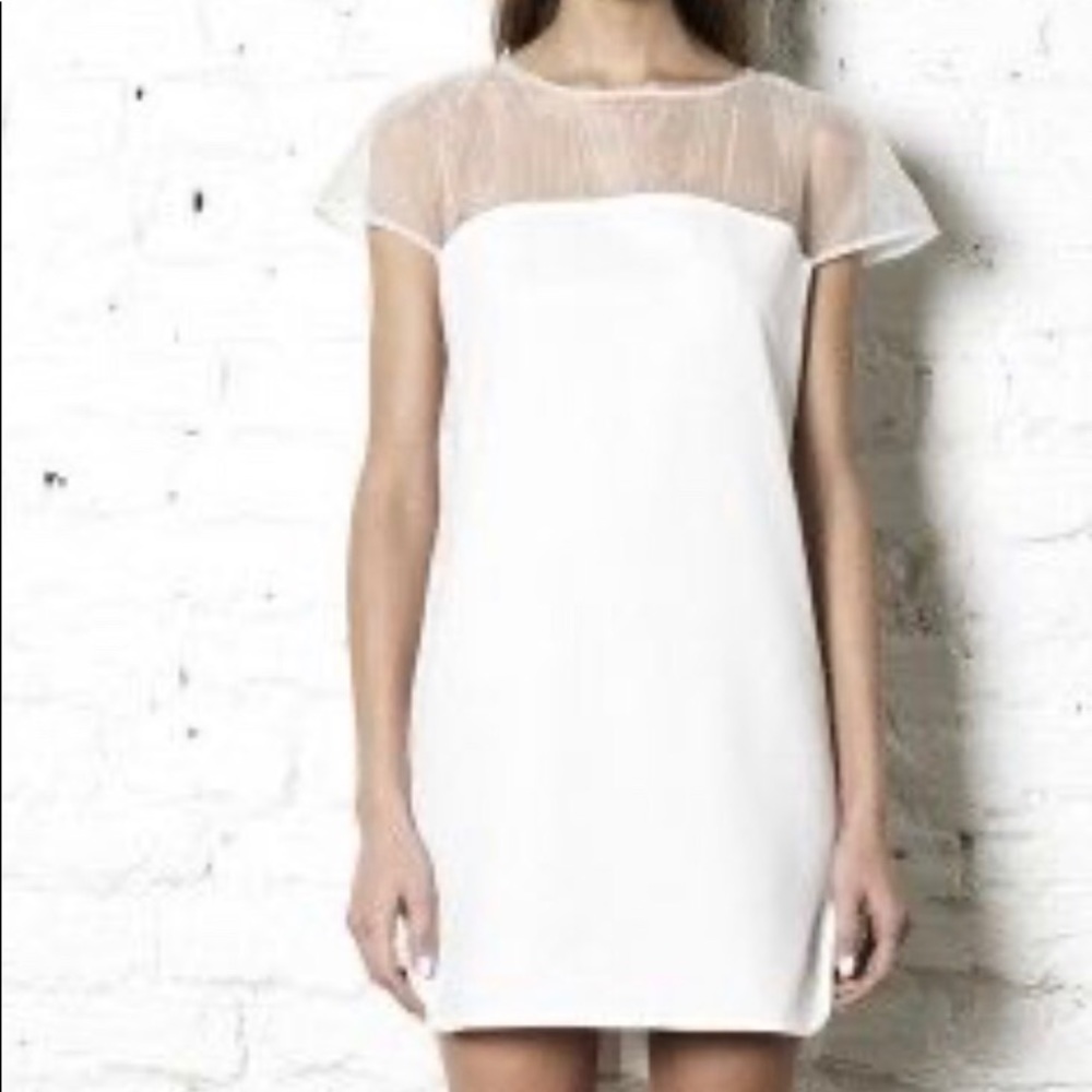 Missguided PEACE + LOVE Organza Dress